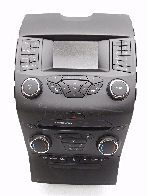 OEM Ford Edge Temperature Stereo Control Panel Faceplate-Scratches/Nicks