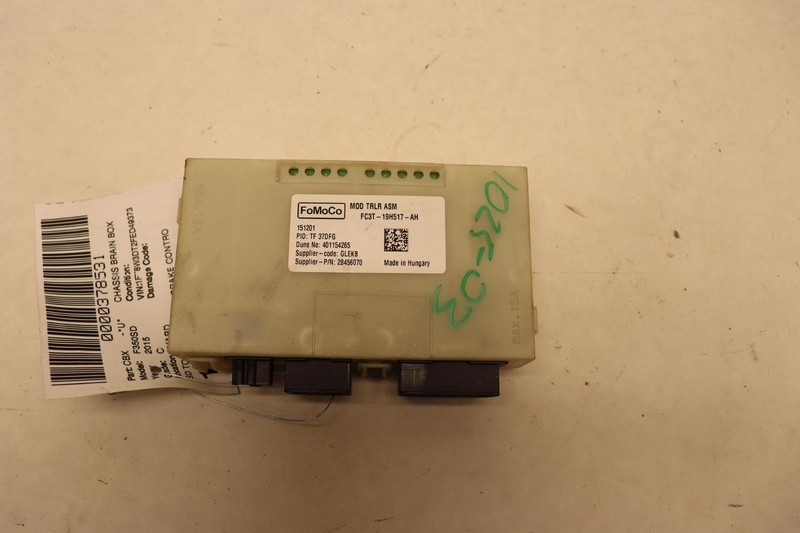 2015-2016 FORD F250 SD F350 SD TOWING TRAILER BRAKE CONTROL MODULE UNIT OEM