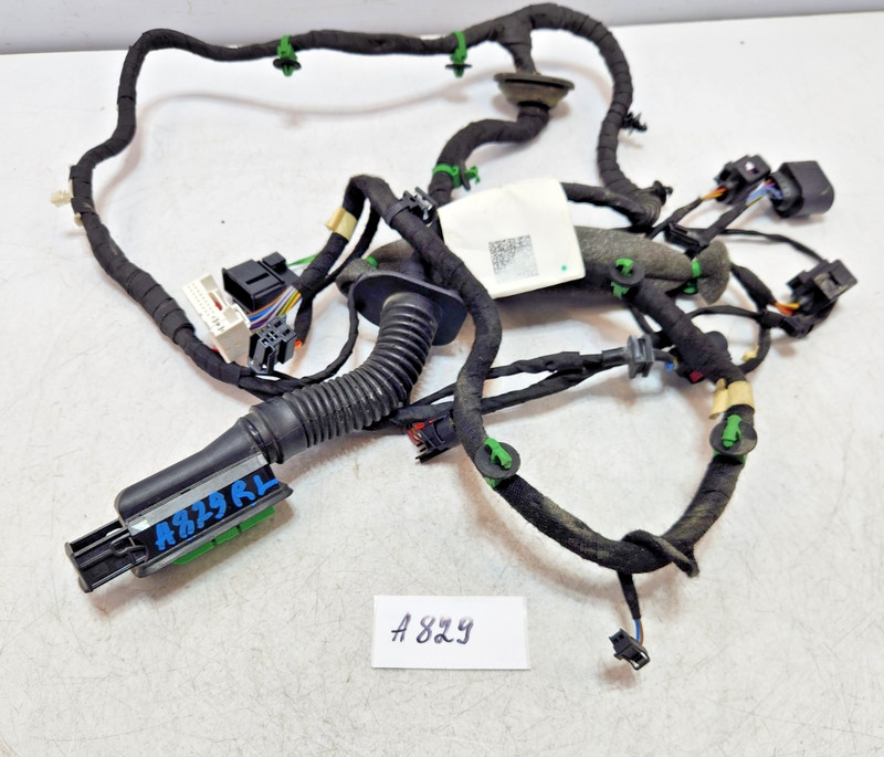 ✅ 17-23 OEM Porsche Panamera 971 Rear Left Driver Side Door Wiring Harness