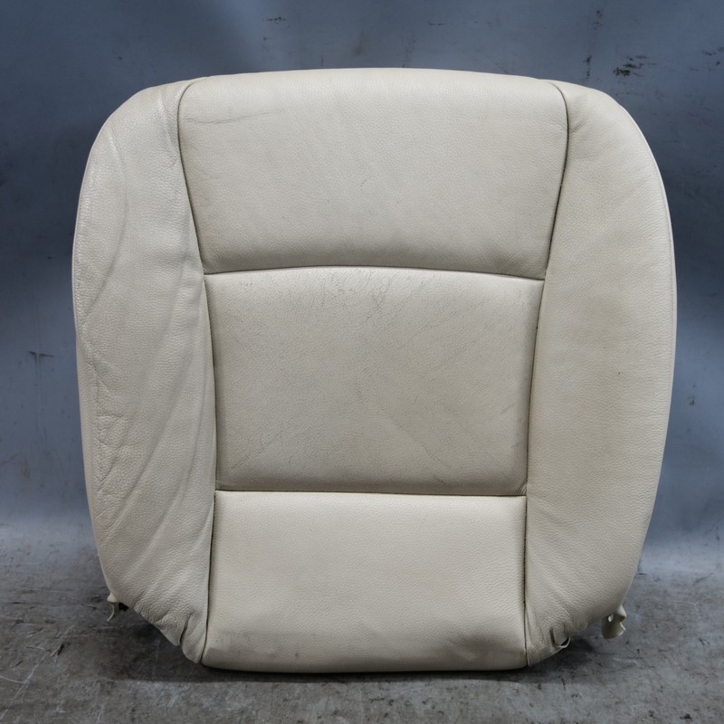 2011-2013 BMW 5-Series F10 Left Drivers Seat Bottom Cushion Oyster Leather OEM