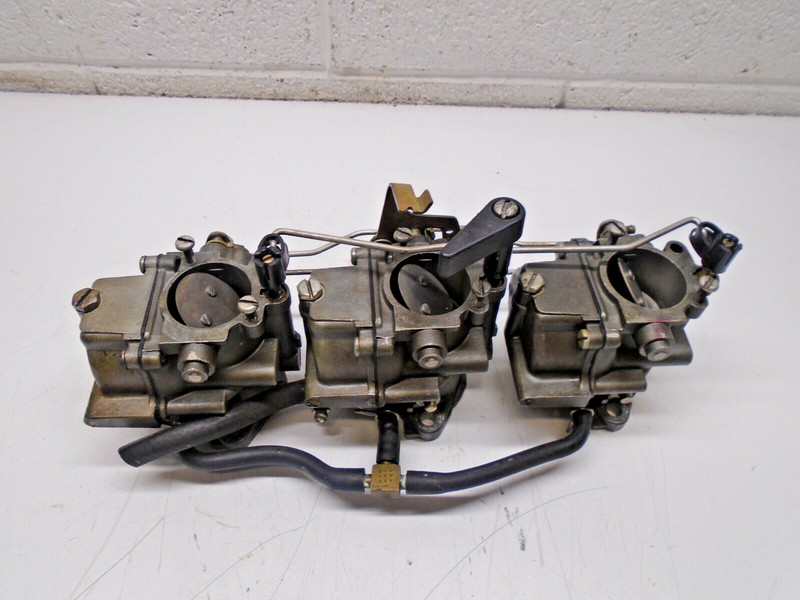 N4 Carburetors from a 1968 55 HP Evinrude Johnson outboard motor