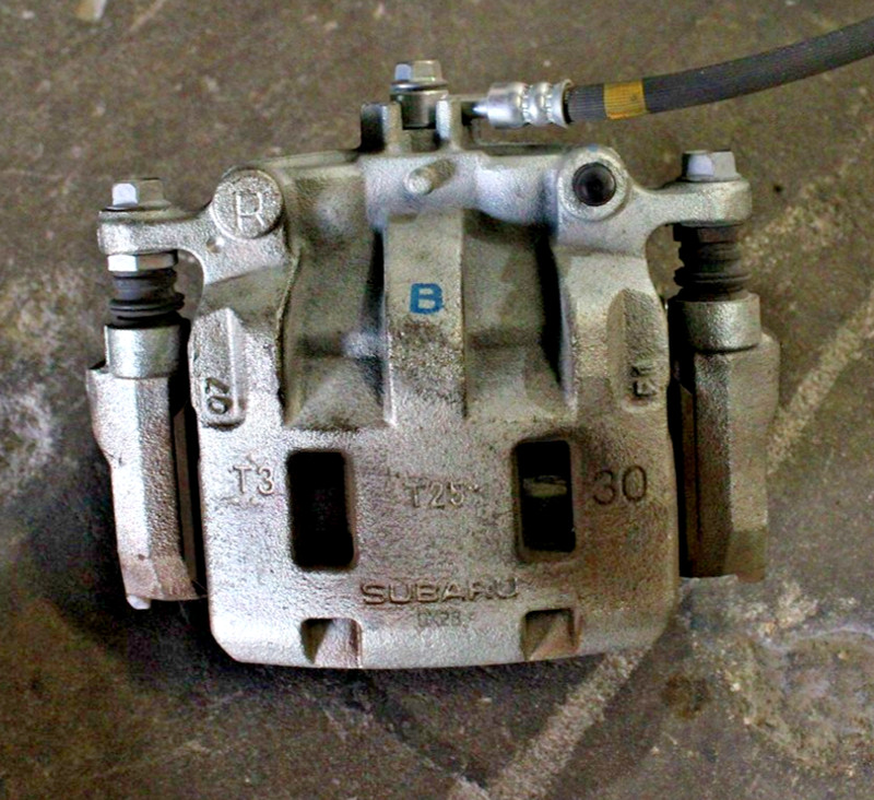 2020-2025 SUBARU LEGACY 2.5L AWD FRONT RIGHT PASSENGER ABS BRAKE CALIPER OEM