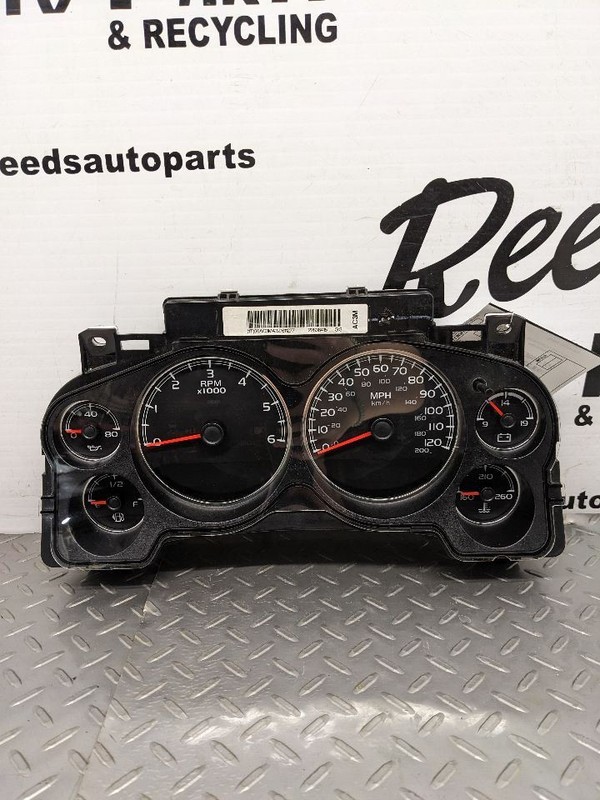Speedometer Cluster MPH US Market Fits 12-14 SIERRA 2500 PICKUP 1116048