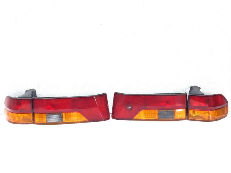 99 - 04 Odyssey Left Right Tail Light Taillights Outer Inner Complete Set OEM