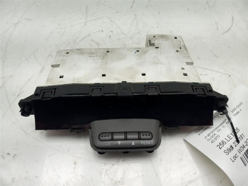 2005 LEXUS GX470 4.7L INTERIOR CLOCK ASSEMBLY