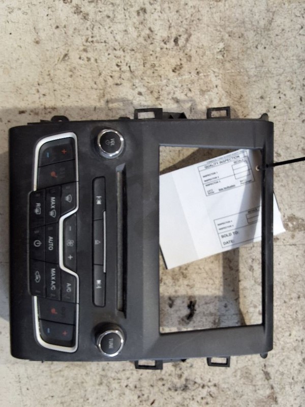 2016-2020 Ford Fusion Radio Control Panel ID GS7T-18E245-AEB