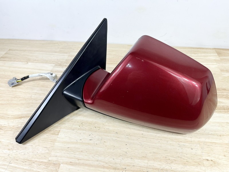 2008-2014 Cadillac CTS Left Driver Side Door Mirror Crystal Claret OEM 25951533