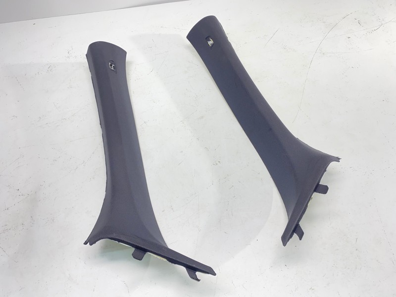 16-22 BMW F48 X1 Front Left & Right A Pillar Trim Column Cover Black Set! OEM✅