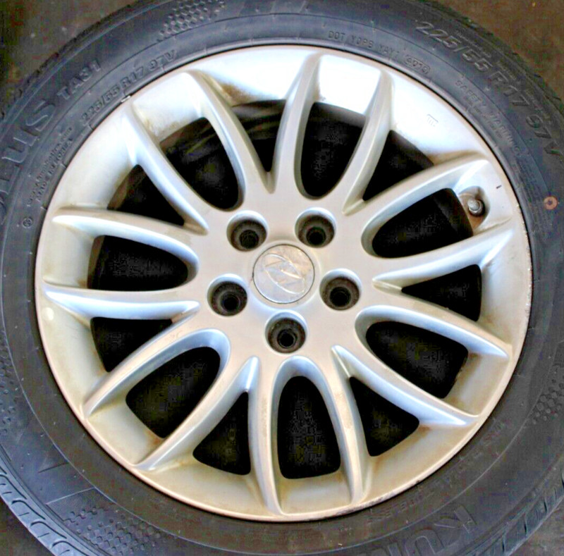 Hyundai Genesis 17" Factory OEM Wheel Rim With TPMS WHEEL 529103M010 NO TIRE 1