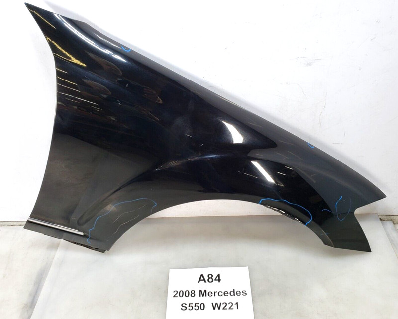 ✅ 07-13 OEM Mercedes W221 S550 S63 Front Right Passenger Side Fender Panel Black