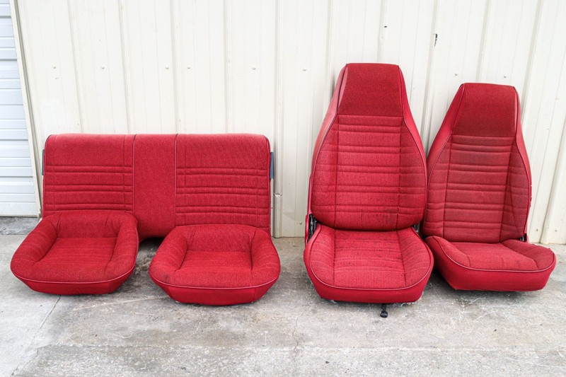 1982-1992 Chevy Camaro Pontiac Firebird Trans Am Z28 Seats Set Interior OEM