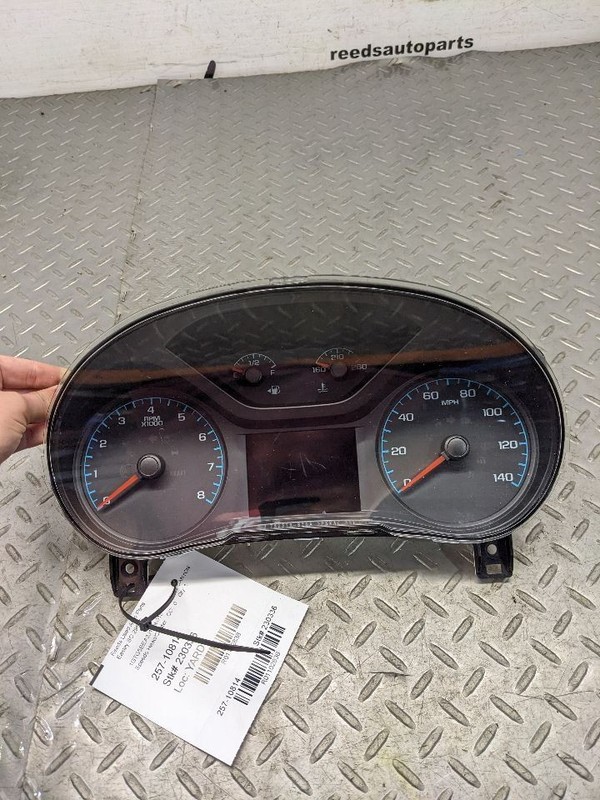 Speedometer MPH And KPH Opt Umn Cluster ID 84033921 Fits 18-19 CANYON 1102838