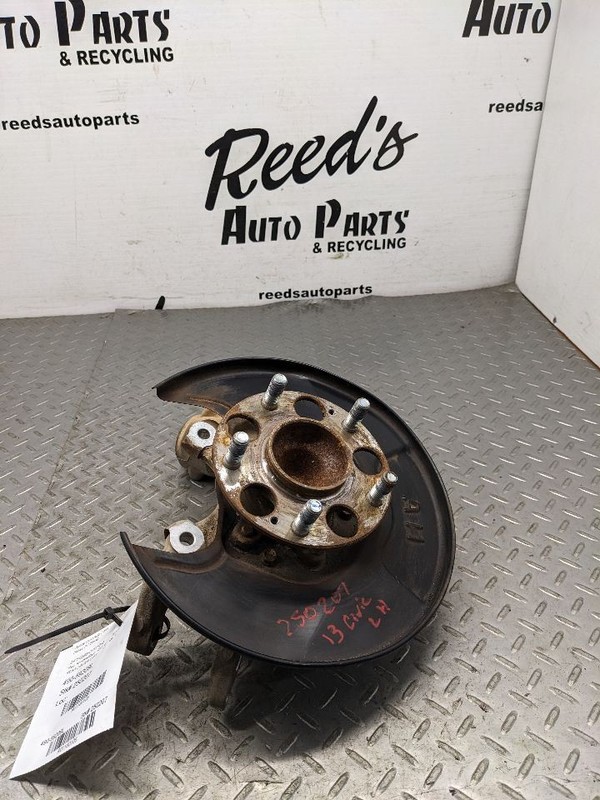 Driver Rear Knuckle/Stub 1.8L Drum Rear Brakes Gasoline Fits 13-15 CIVIC 1180105