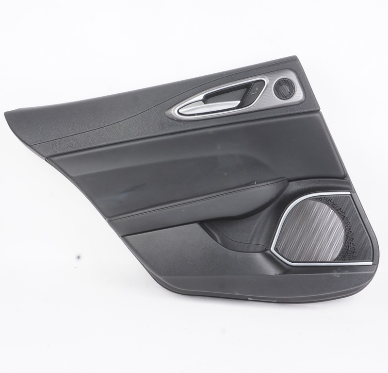 2018 - 2025 ALFA ROMEO GIULIA REAR LEFT SIDE DOOR TRIM COVER PANEL OEM BLACK
