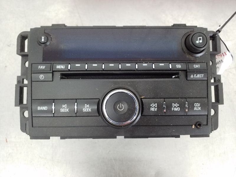 Audio Equipment Radio Am-fm-cd player-MP3 Opt US8 Fits 11-12 IMPALA 189679