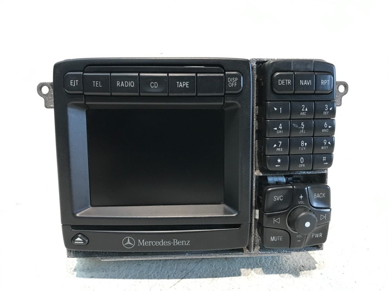 2000-02 Mercedes W215 S430 Navigation Command Head Unit GPS CD OEM