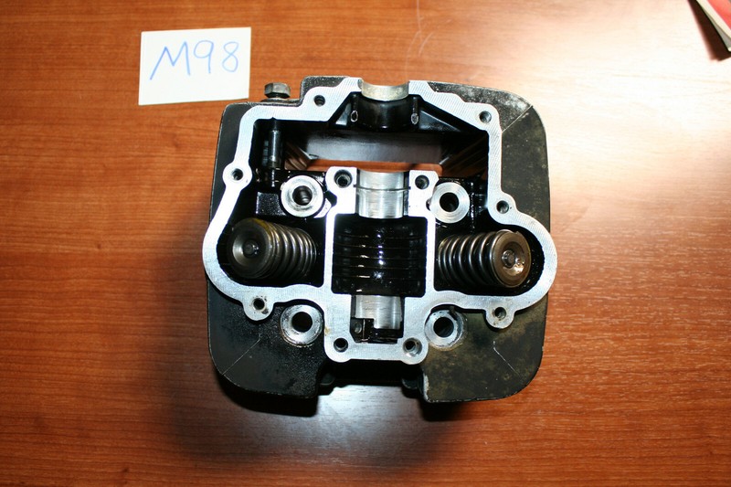 1983 Suzuki ALT 125 Cylinder Head Valves OEM 83 C