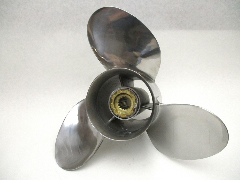 Turbo 14 1/4" X 20 Pitch Stainless Prop Mercury Mariner Mercruiser 4 3/4" Hub
