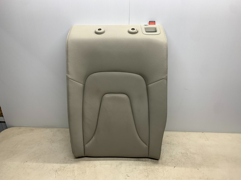 2009-2012 AUDI A4 LEFT REAR SEAT UPPER CUSHION GRAY LEATHER OEM