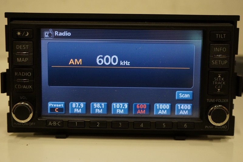 NISSAN ALTIMA Bose Navigation GPS Radio Player Receiver Navi OEM 2008 2009 *