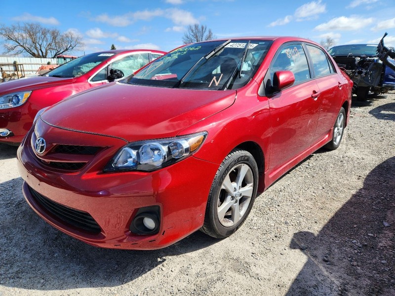 2013 Toyota Corolla Driver Roof Curtain Air Bag