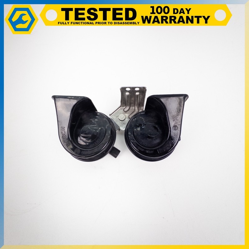 04-10 BMW M6 645CI 650I FRONT HIGH LOW TONE HORN BUTTON OEM