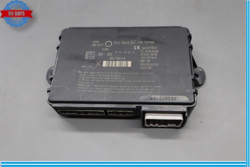 13-17 Jaguar X250 XF XFR-S XJ Keyless Go Entry Control Module DPLA19H440BF Oem