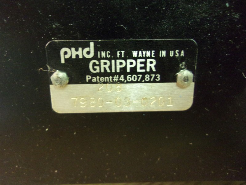 Phd 7980-03-0201 Parallel Gripper *FREE SHIPPING*