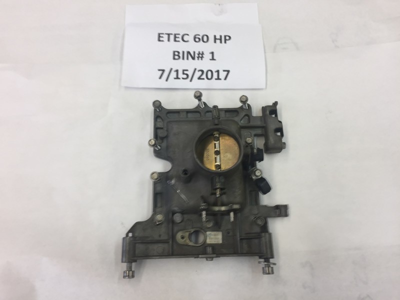 Evinrude 60 ETEC 5006454 Throttle Body Assy E60DPLISD FRESHWATER! 2010