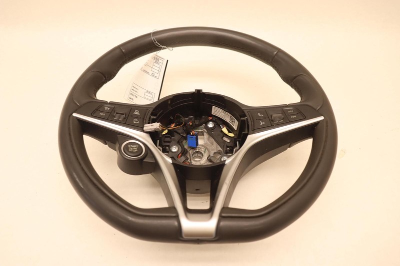 2018-2019 ALFA ROMEO STELVIO DRIVER STEERING WHEEL LEATHER MULTIFUNCTION OEM