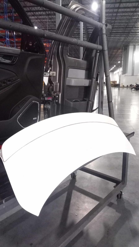 2014 Nissan Sentra White OEM Deck Lid Trunk Lid 86000 Miles QAC