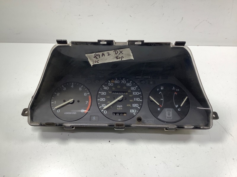 89 Honda Accord 2DR DX 5SP Speedometer 78100-SE0-A54 OEM