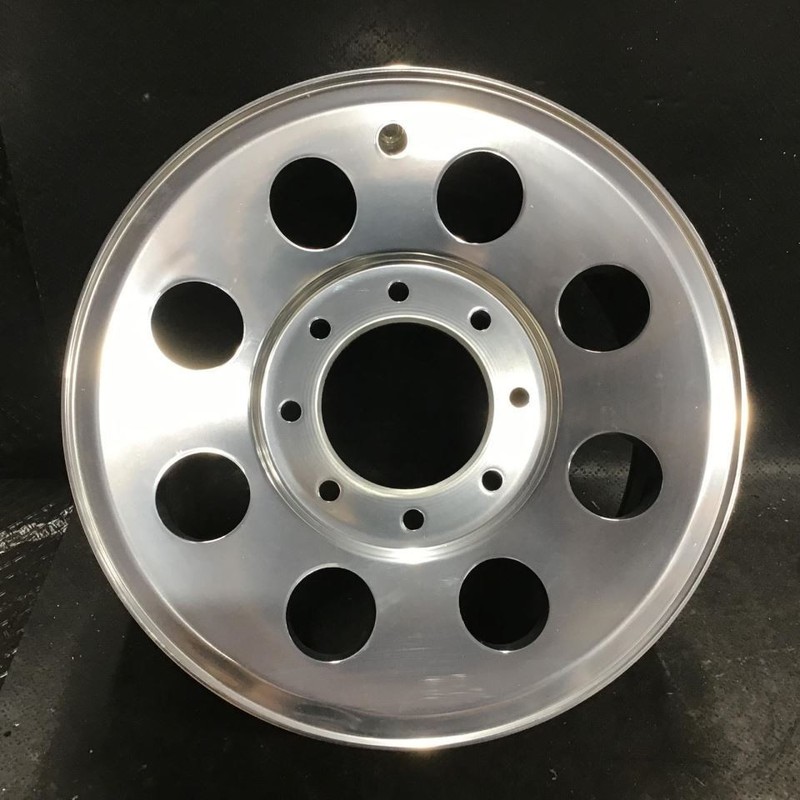 2005-2007 Ford F250 F350 3599 Wheel 17x7-5 8 Round Hole Rim Polished 5C3Z1007AA
