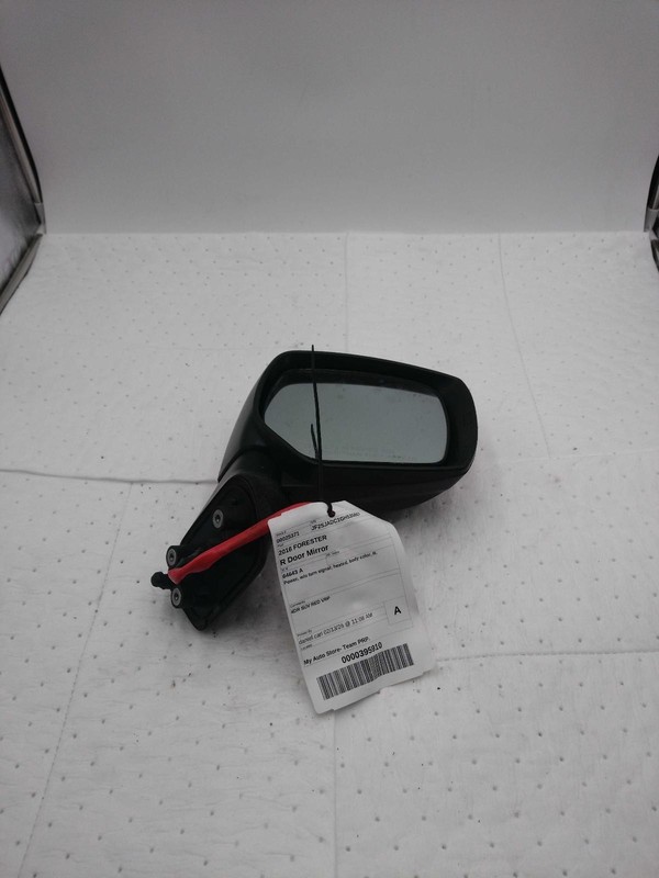 Used Right Door Mirror fits: 2016 Subaru Forester Power w/o turn signal heated b