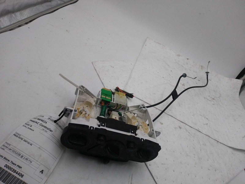 2007 Subaru Impreza A/C Selector Switch OEM Grey 126K Miles NJ25-25103-631276