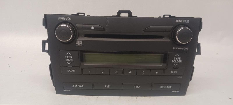 09-'10 TOYOTA COROLLA radio stereo head unit OEM 1 Year Warranty!