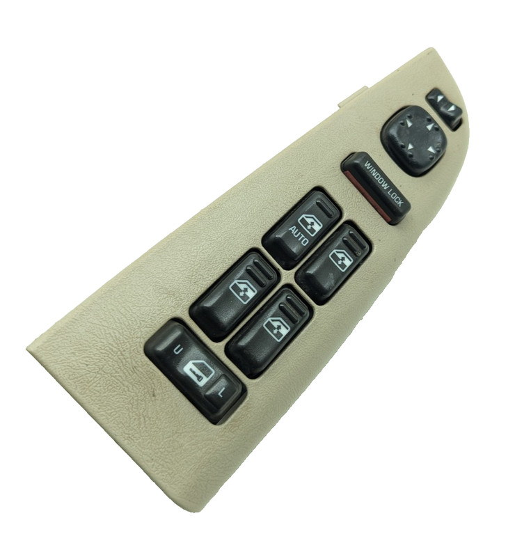 02 2002 CHEVY TAHOE DOOR MASTER CONTROL WINDOW SWITCH FRONT DRIVER