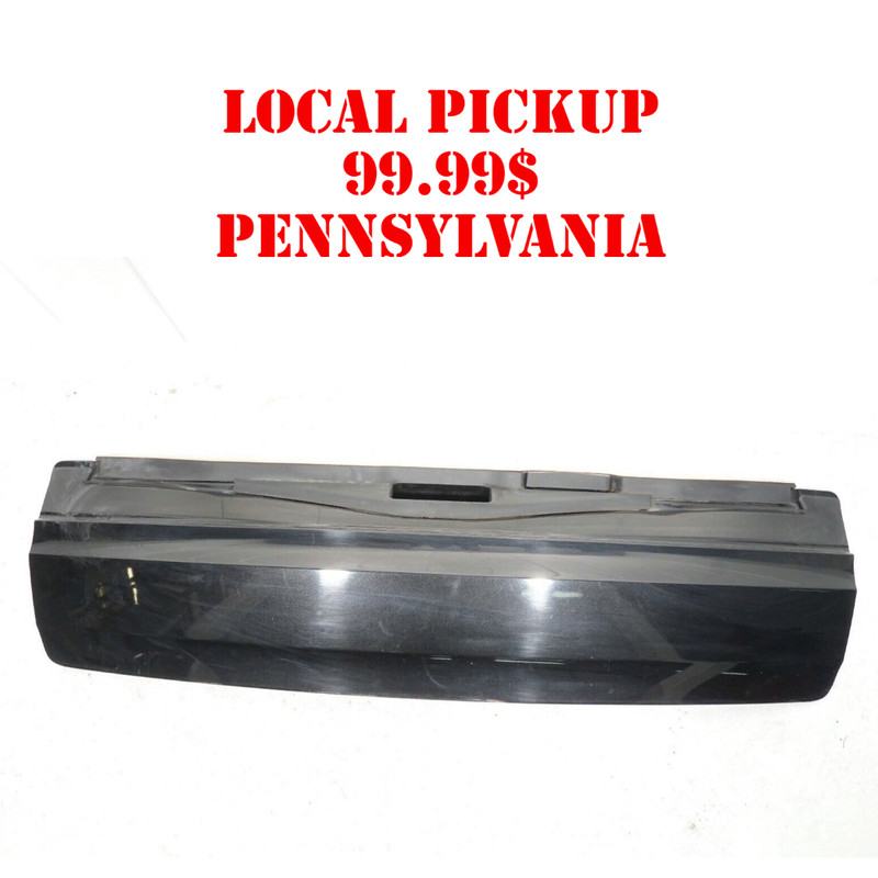 07 08 09 10 BMW X5 E70 REAR GATE TRUNK LID LOWER DOOR PANEL TAILGATE OEM