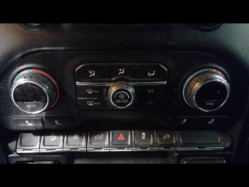 Temperature Control New Style ID 84499511 Fits 19 SILVERADO 1500 PICKUP 2956216