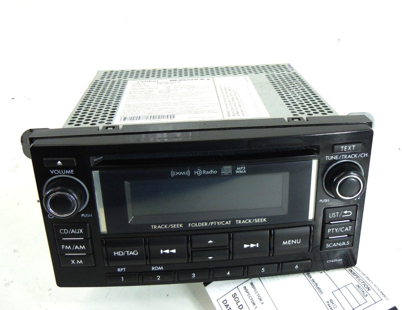 2015 15 Subaru WRX AM FM Radio CD Disc Aux Player Receiver ID CV629UM OEM