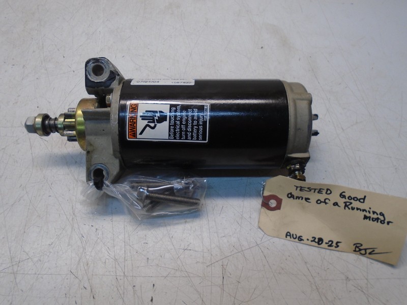 F3 Mercury 60 HP 4 Stroke Outboard Starter Motor 50-884044T