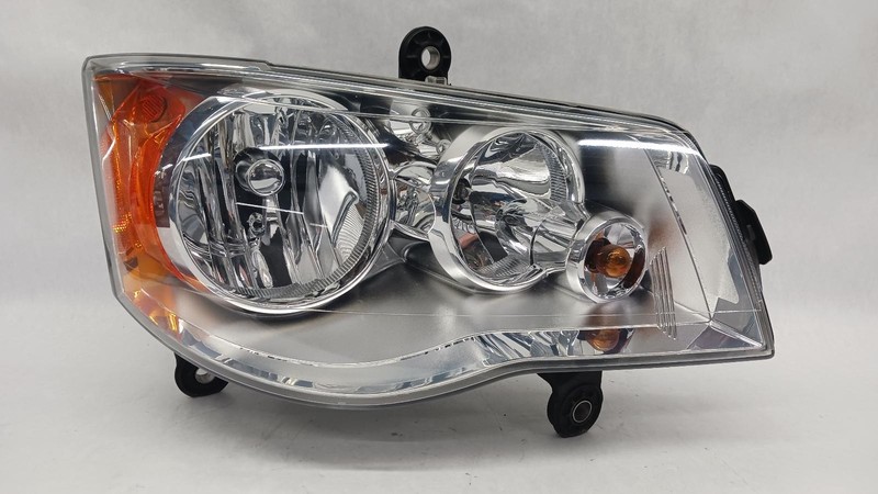11-'20 DODGE CARAVAN Right passenger headlight quad halogen chrome OEM Grade A!
