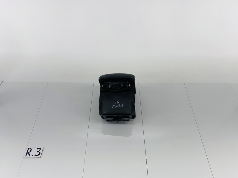 16-17 MAZDA 6 CENTER CONSOLE STORAGE TRAY COVER ARMREST BLACK GML864441 OEM