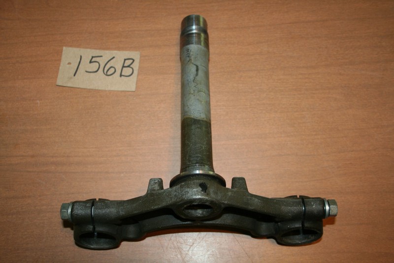 1982 Kawasaki LTD 440 KZ 440 Triple Tree Steering Stem Lower Clamp Assembly 82