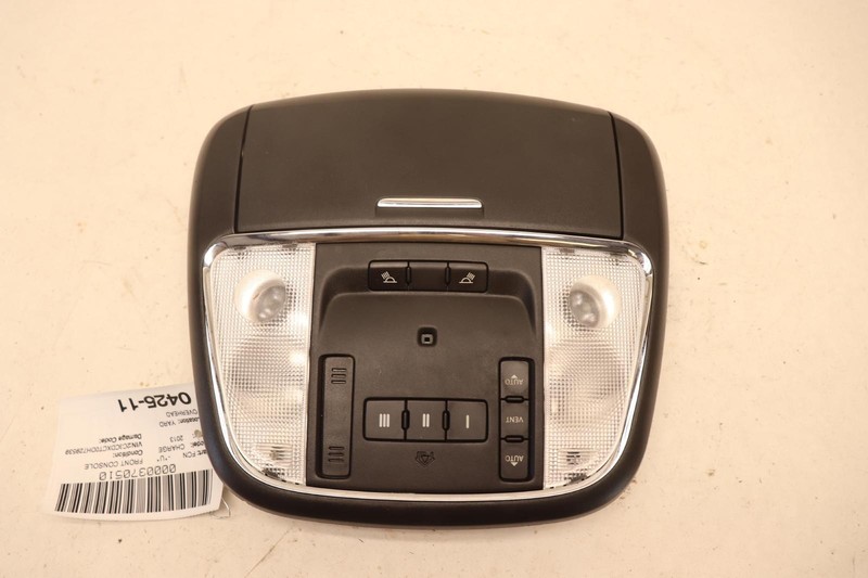 2011-2017 DODGE CHARGER FRONT OVERHAD CONSOLE DOME LIGHT READING MAP OEM