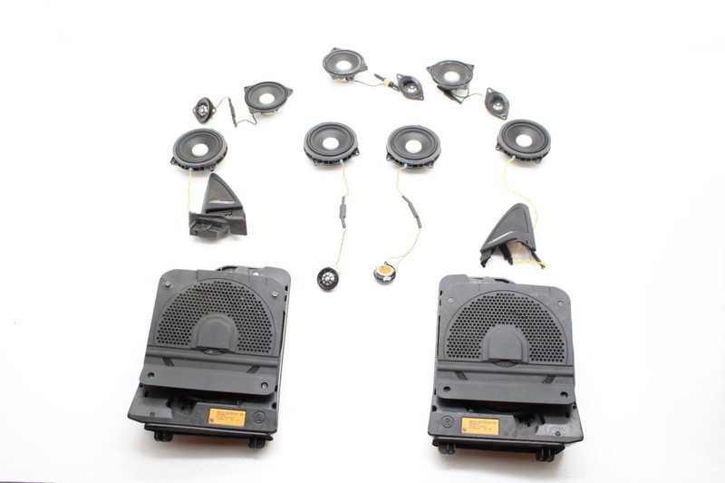 15-20 BMW M4 Coupe Complete Set of 9 Harman Kardon Speakers 65139210151-04