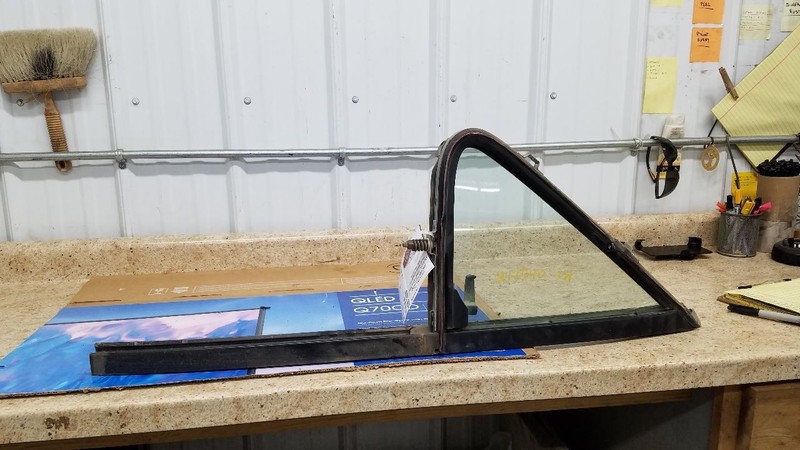 Driver Left Front Door Vent Glass Fits 87-91 BRONCO 302148