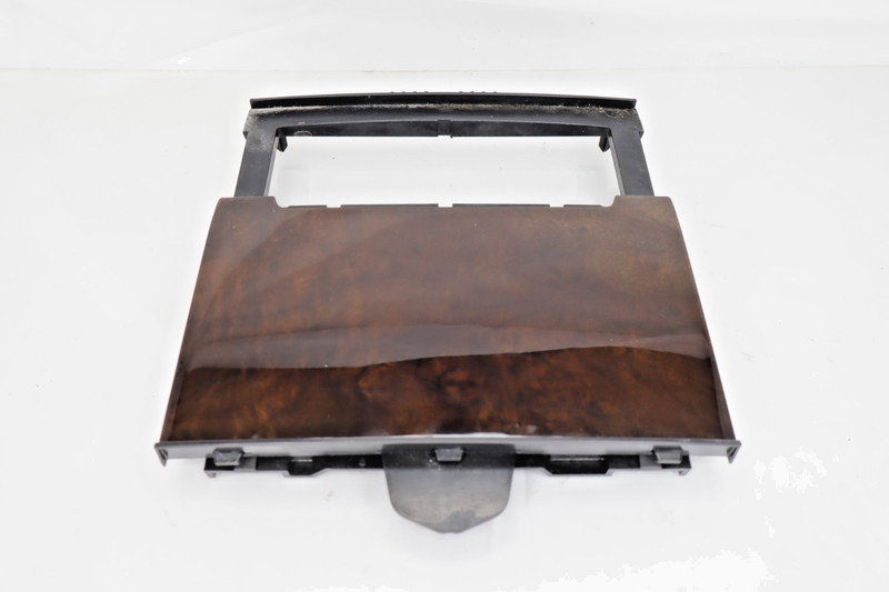 ✅ 12-18 OEM Audi A7 Center Console Ashtray Tray Trim Panel Wood Brown
