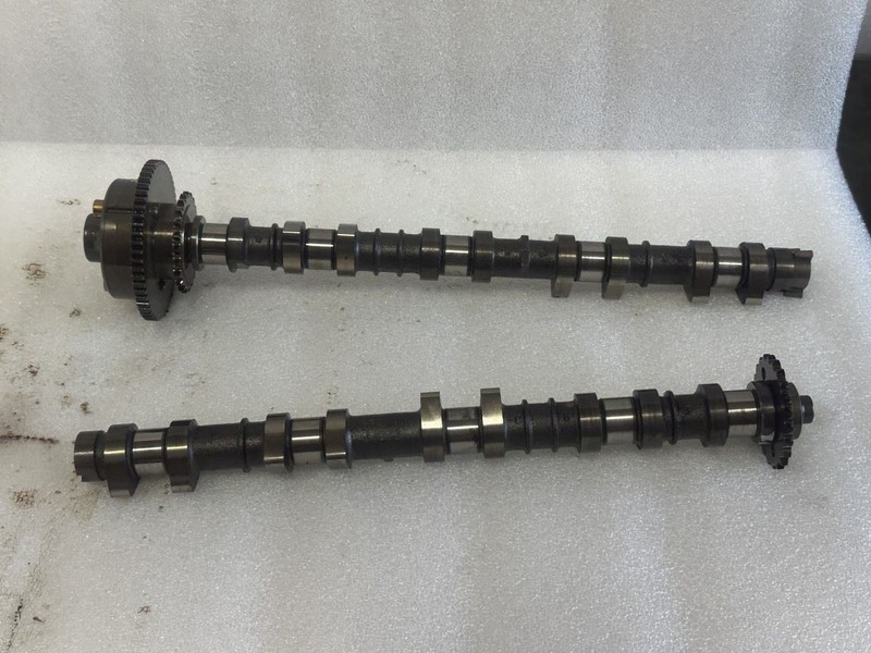 2003 2004 2005 2006 JAGUAR XK8 RIGHT ENGINE CYLINDER HEAD CAMSHAFTS PAIR