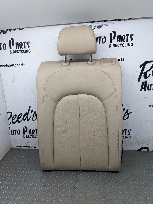 2012-2019 Audi A6 Rear Driver Left Upper Seat Back OEM TAN Leather 1187746
